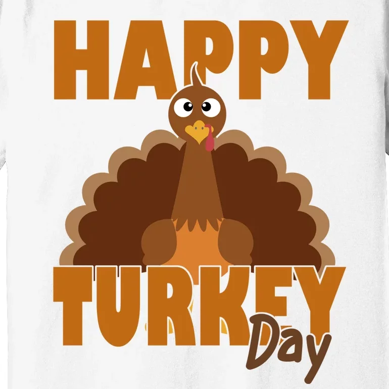 Happy Turkey Day Thanksgiving Holiday Premium T-Shirt