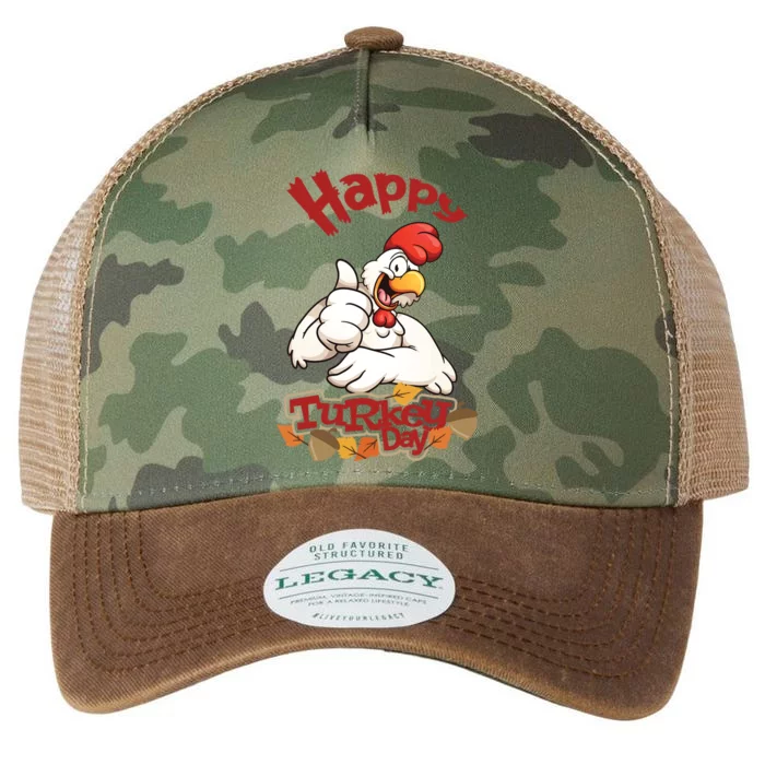 Happy Turkey Day Legacy Tie Dye Trucker Hat