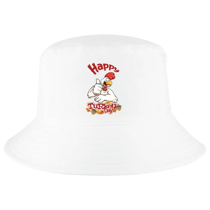 Happy Turkey Day Cool Comfort Performance Bucket Hat