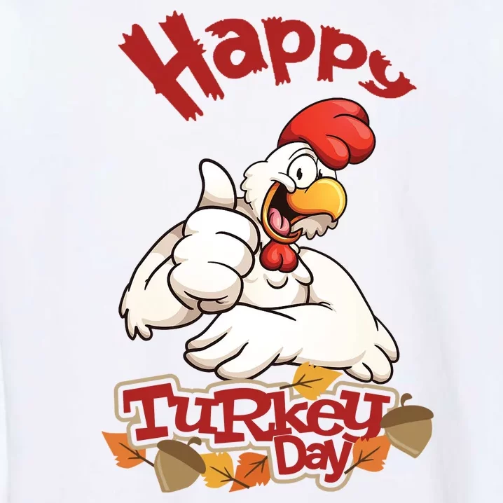 Happy Turkey Day Garment-Dyed Sweatshirt