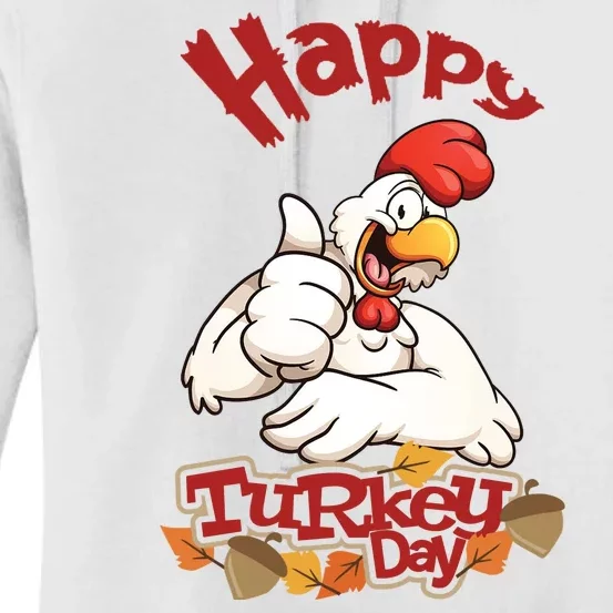 Happy Turkey Day Women's Pullover Hoodie