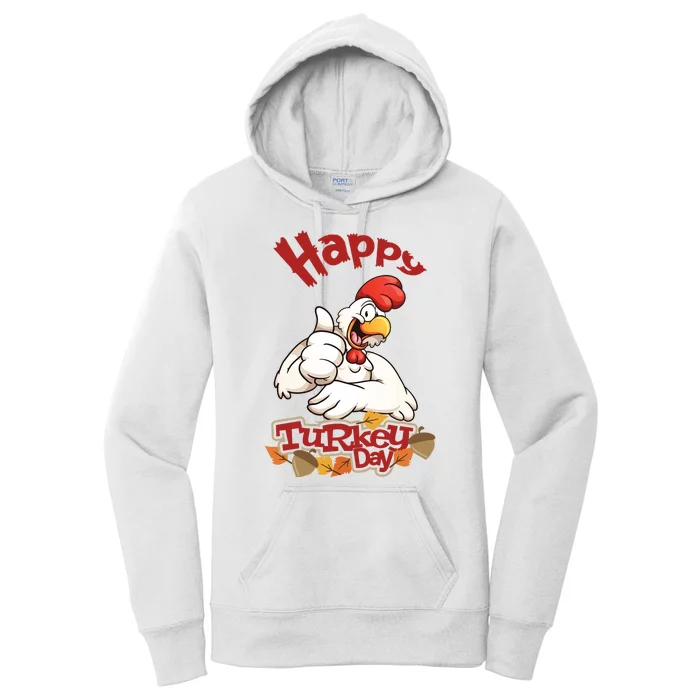 Happy Turkey Day Women's Pullover Hoodie