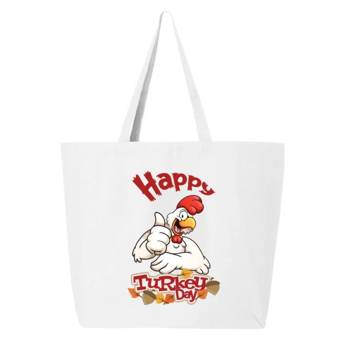 Happy Turkey Day 25L Jumbo Tote