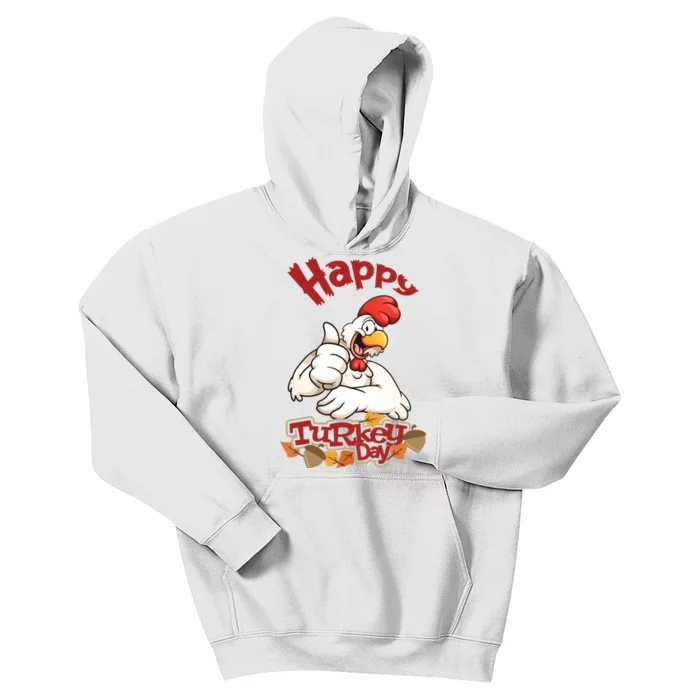 Happy Turkey Day Kids Hoodie