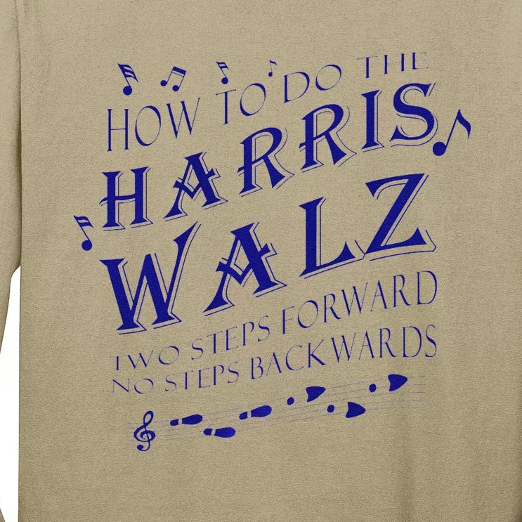 How To Do The Harriswalz Premium Tall Long Sleeve T-Shirt