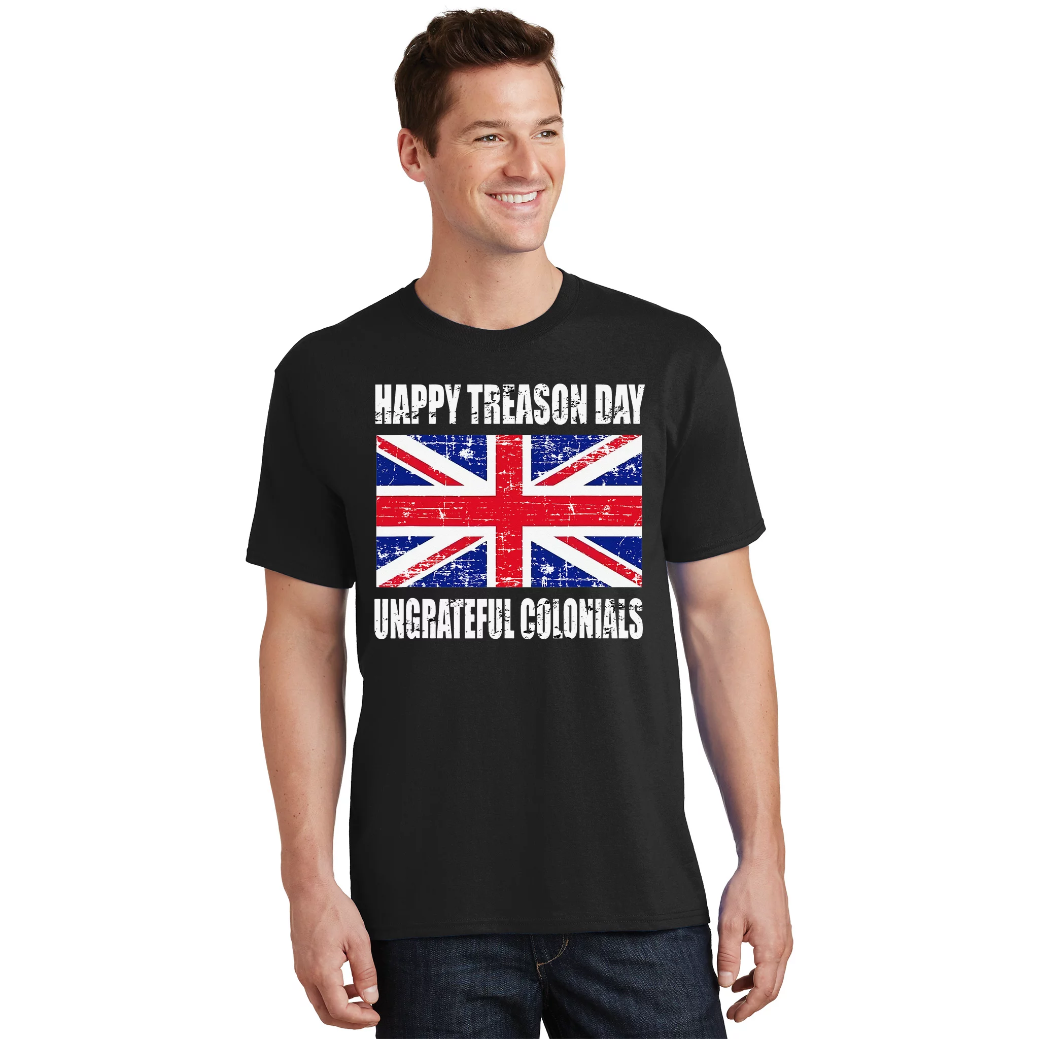 Happy Treason Day Ungrateful Colonials 4th Of July T-Shirt | TeeShirtPalace