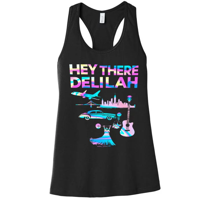 Hey There Delilah Women's Racerback Tank