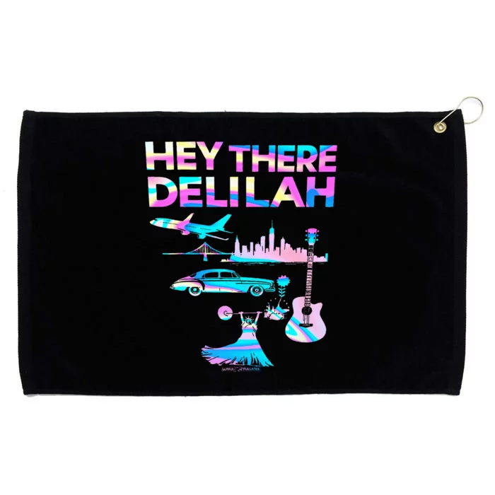 Hey There Delilah Grommeted Golf Towel