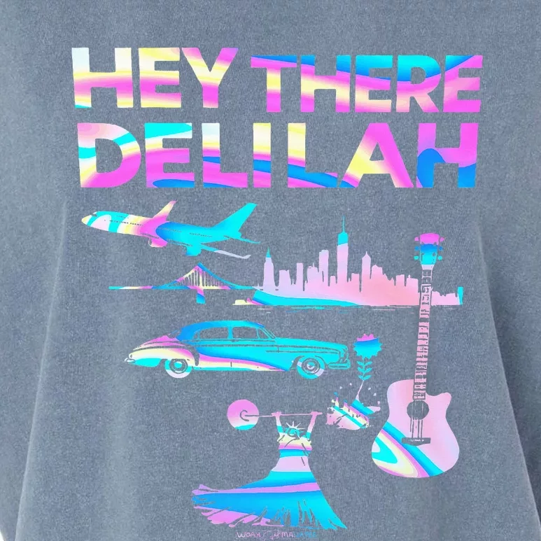 Hey There Delilah Garment-Dyed Women's Muscle Tee