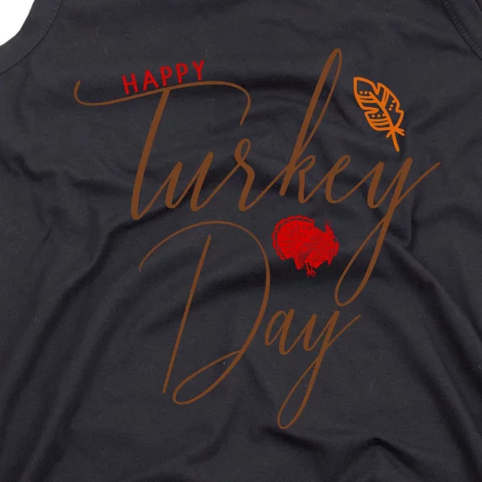 Happy Turkey Day Tank Top