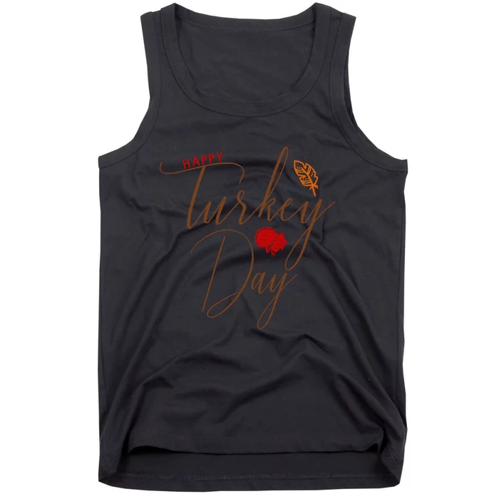 Happy Turkey Day Tank Top