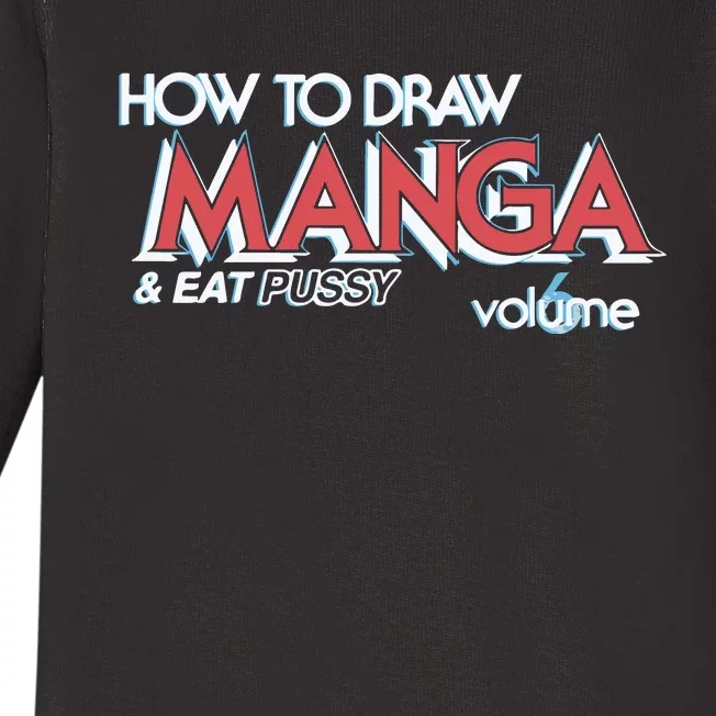 How To Draw Manga And Eat Pussy Baby Long Sleeve Bodysuit