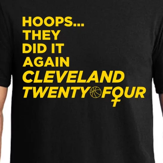 Hoops They Did It Again Cleveland Twenty Four Pajama Set