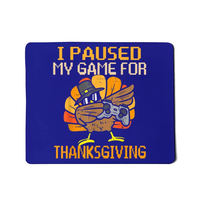 Happy Thanksgiving Dabbing Gamer Turkey Gift Mousepad