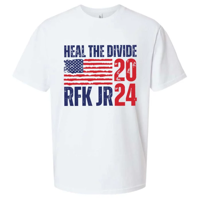 Heal The Divided Jfk Jr 2024 Sueded Cloud Jersey T-Shirt