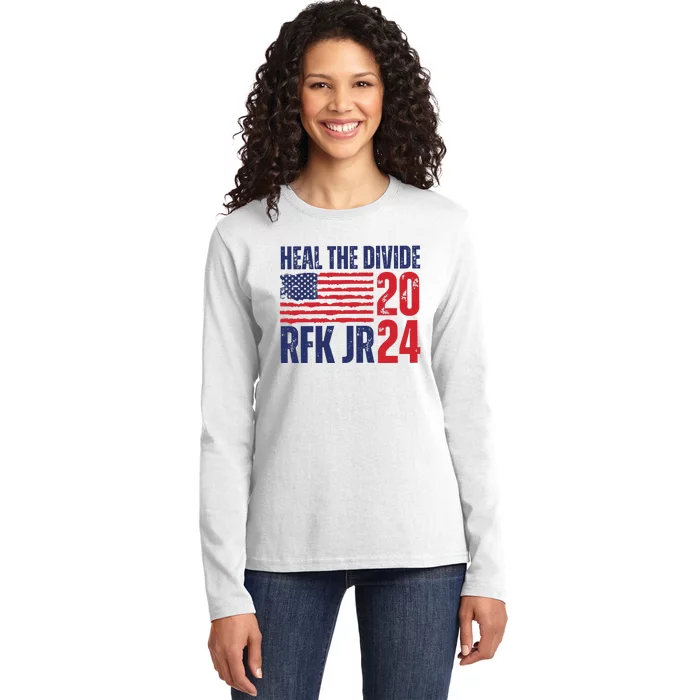 Heal The Divided Jfk Jr 2024 Ladies Long Sleeve Shirt