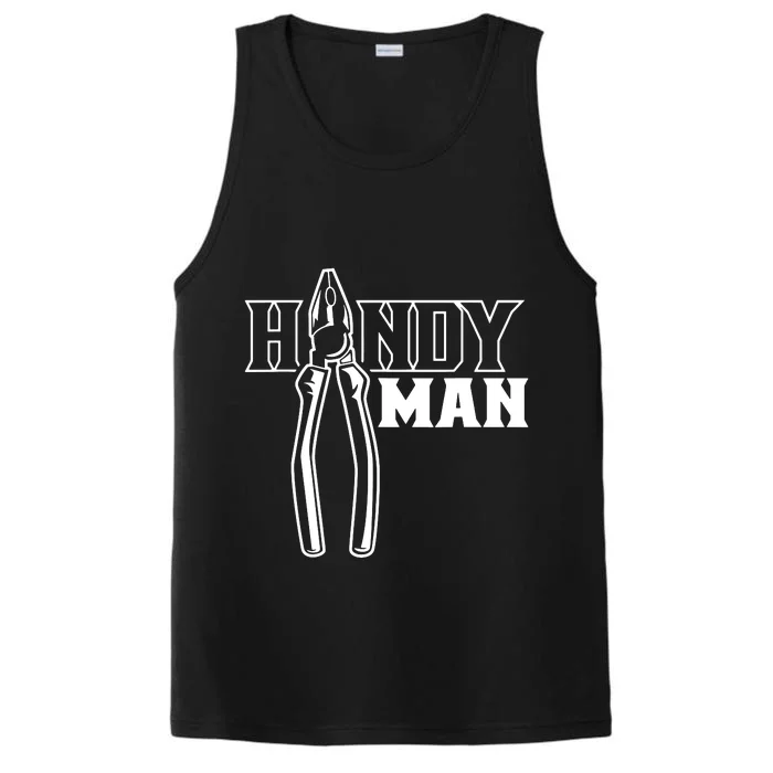 Handyman Title Diy Fix Handyman Performance Tank