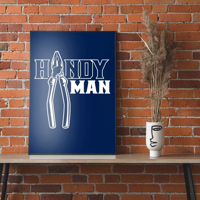 Handyman Title Diy Fix Handyman Poster