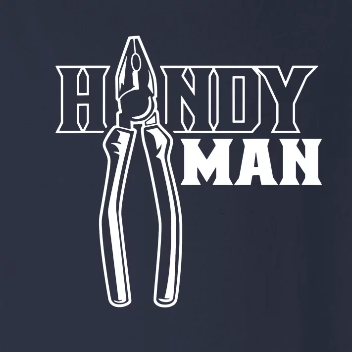 Handyman Title Diy Fix Handyman Toddler Long Sleeve Shirt