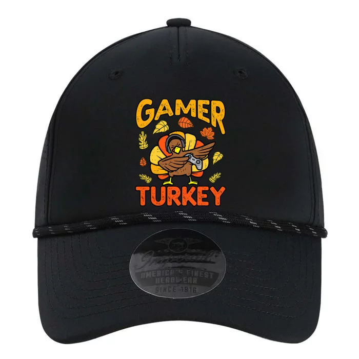 Happy Thanksgiving Dabbing Gamer Turkey Boys Performance The Dyno Cap