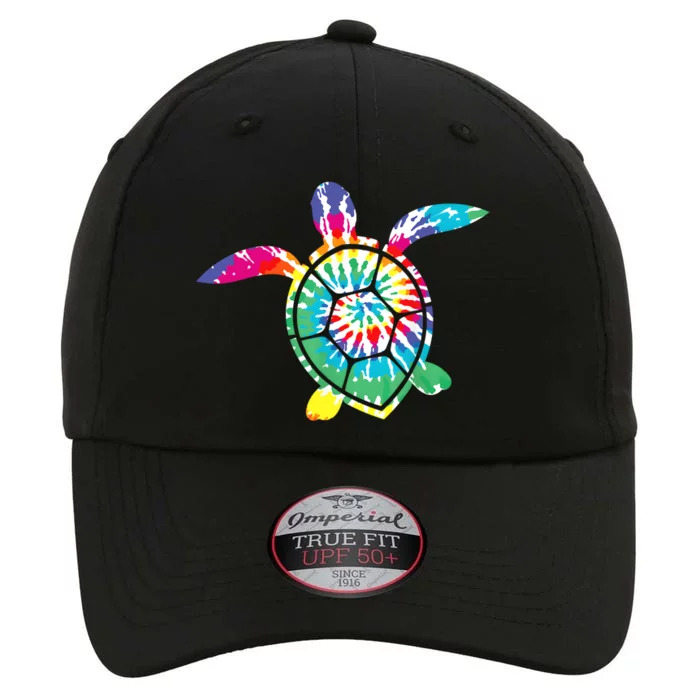 Hawaiian Tie Dye Sea Turtle Cute Sea Turtle Lover Men Women The Original Performance Cap