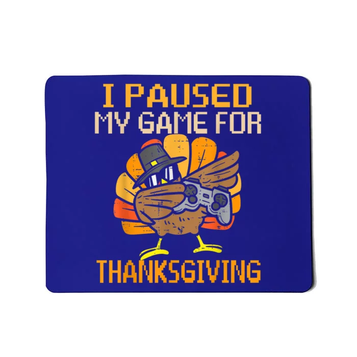 Happy Thanksgiving Dabbing Gamer Turkey Gift Mousepad