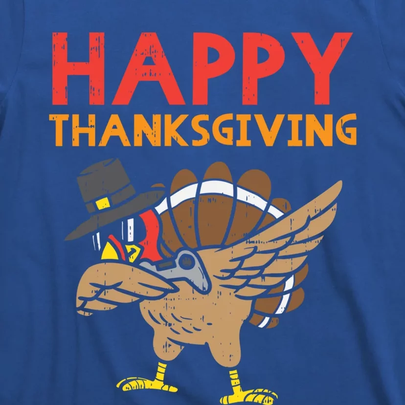 Happy Thanksgiving Dabbing Turkey Gamer Gaming Gift T-Shirt