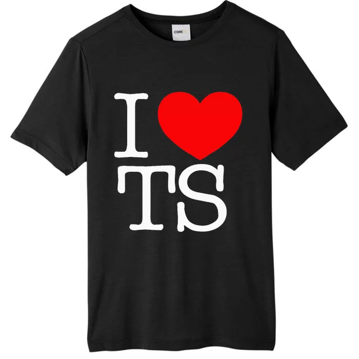 Heart-shaped TS Design ChromaSoft Performance T-Shirt