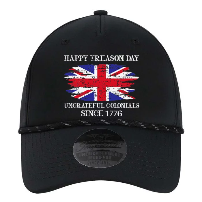 Happy Treason Day 4th Of July Vintage Ungrateful Colonial Performance The Dyno Cap