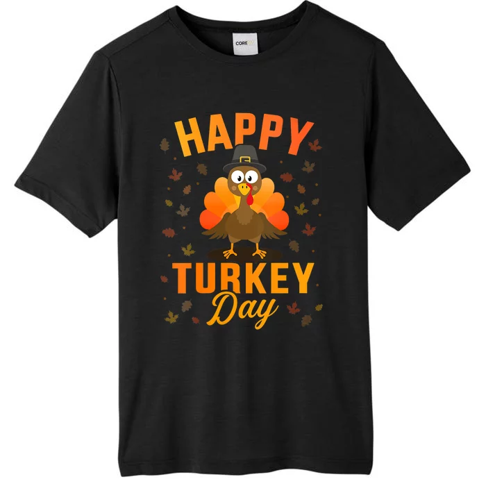 Happy Turkey Day For Thanksgiving Holiday Season ChromaSoft Performance T-Shirt