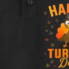 Happy Turkey Day For Thanksgiving Holiday Season Dry Zone Grid Performance Polo