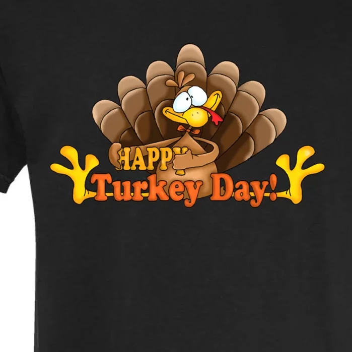 Happy Turkey Day Funny Thanksgiving Garment-Dyed Heavyweight T-Shirt