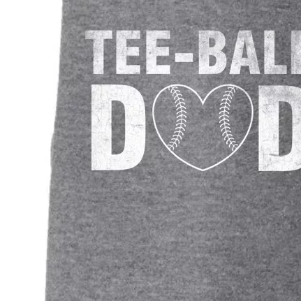 Humor Tball Dad Tcool Giftball Dad Tee Ball Daddy Sport Fathers Gift Doggie 3-End Fleece Hoodie