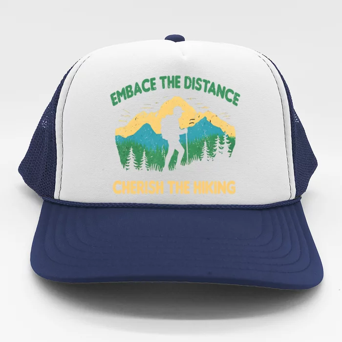 Hiking Through Distance Gift Trucker Hat