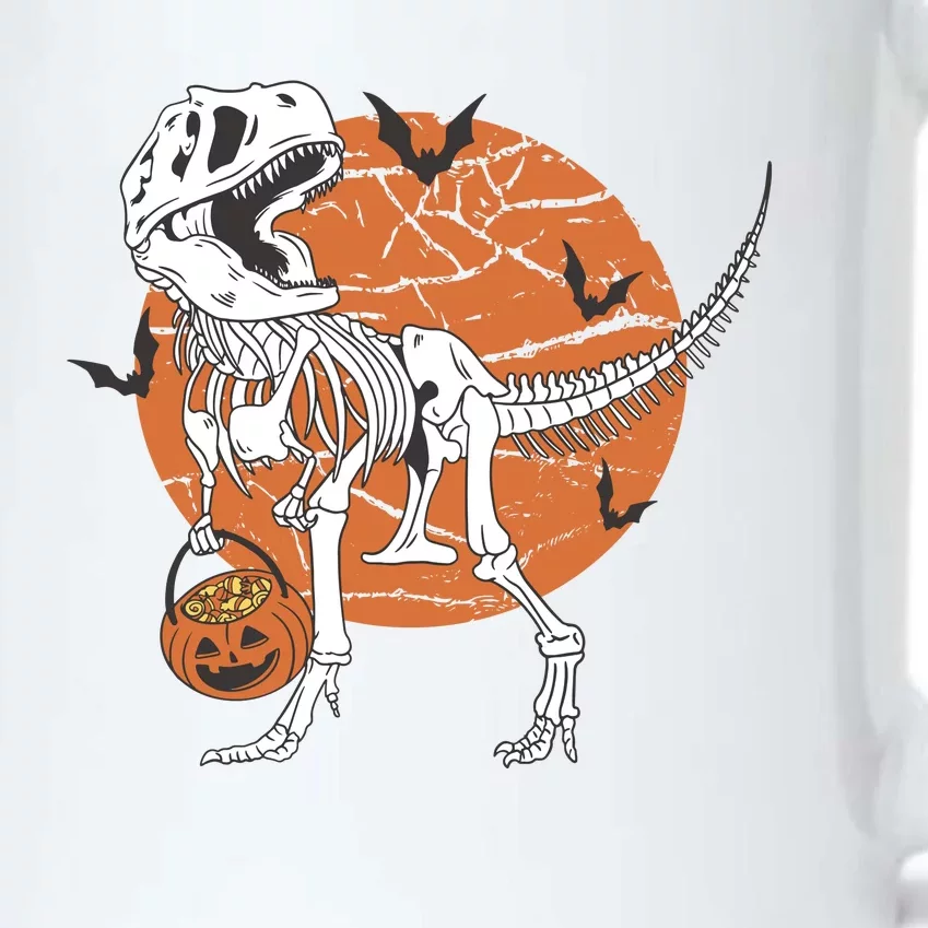 Halloween TRex Dinosaur Skeleton Black Color Changing Mug