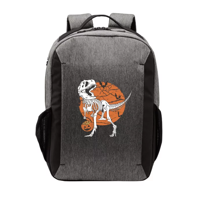 Halloween TRex Dinosaur Skeleton Vector Backpack