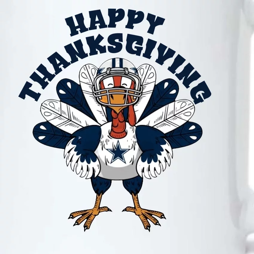 Happy Thanksgiving Dallas Cowboys Turkey Black Color Changing Mug