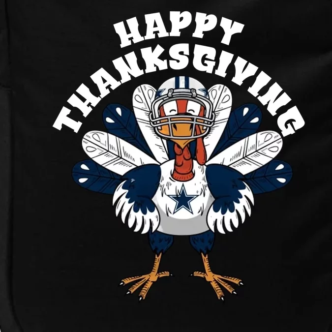 Happy Thanksgiving Dallas Cowboys Turkey Impact Tech Backpack