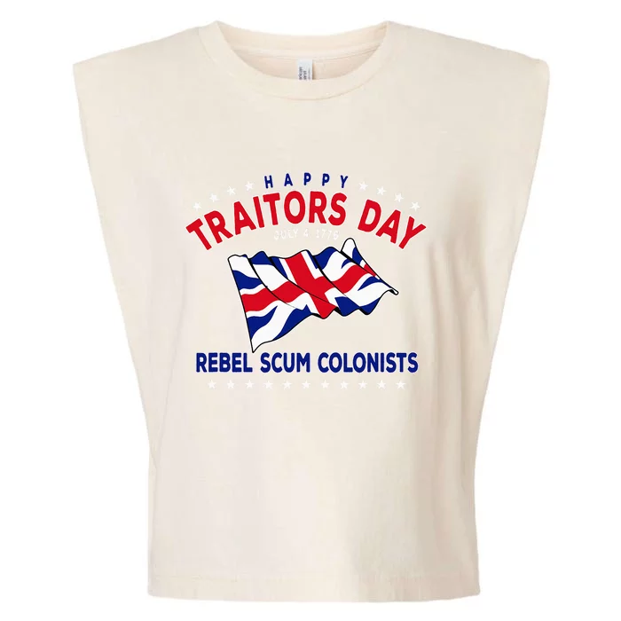 Happy Traitors Day Garment-Dyed Women's Muscle Tee