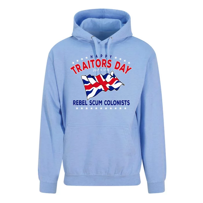 Happy Traitors Day Unisex Surf Hoodie