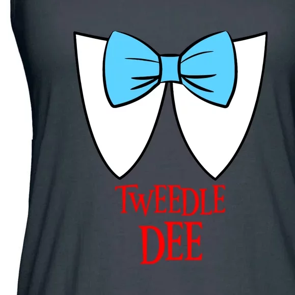 Halloween Tweedle Dee Fairytale Character Gift Ladies Essential Flowy Tank