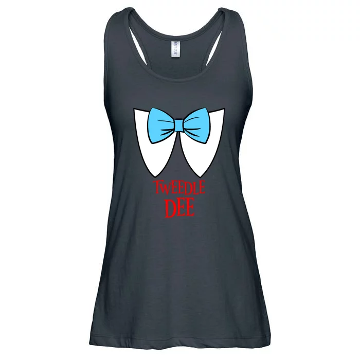 Halloween Tweedle Dee Fairytale Character Gift Ladies Essential Flowy Tank