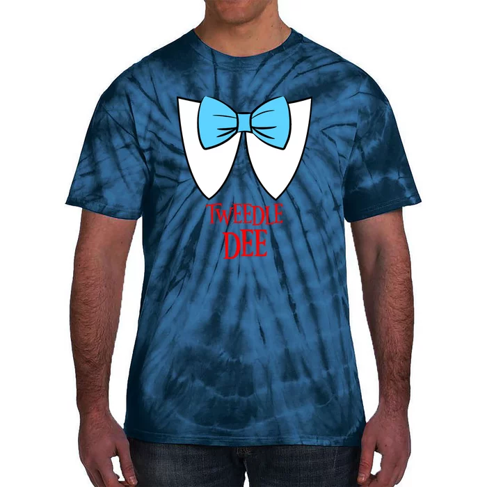 Halloween Tweedle Dee Fairytale Character Gift Tie-Dye T-Shirt