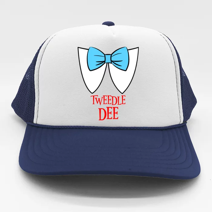 Halloween Tweedle Dee Fairytale Character Gift Trucker Hat