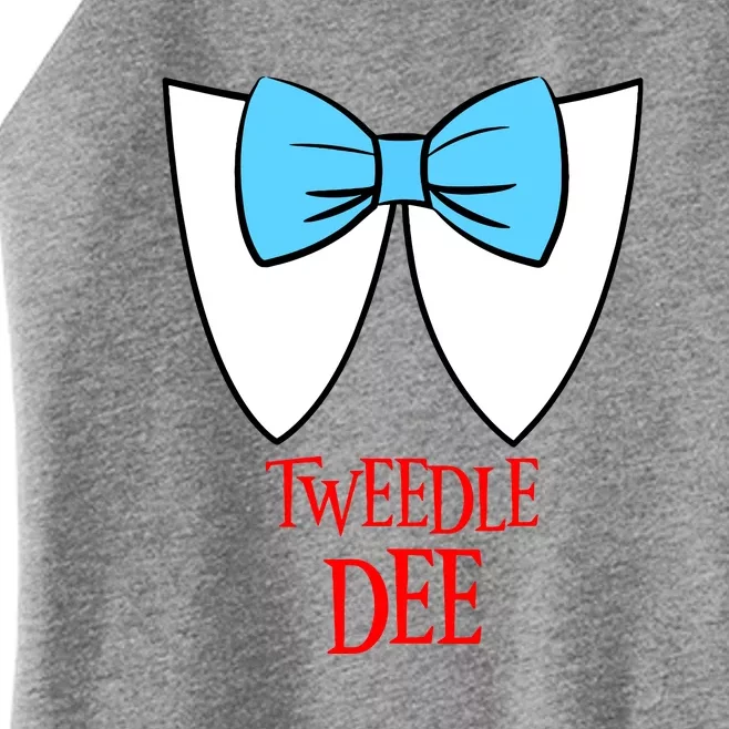 Halloween Tweedle Dee Fairytale Character Gift Women’s Perfect Tri Rocker Tank