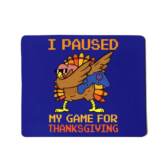 Happy Thanksgiving Dabbing Gamer Turkey Mousepad