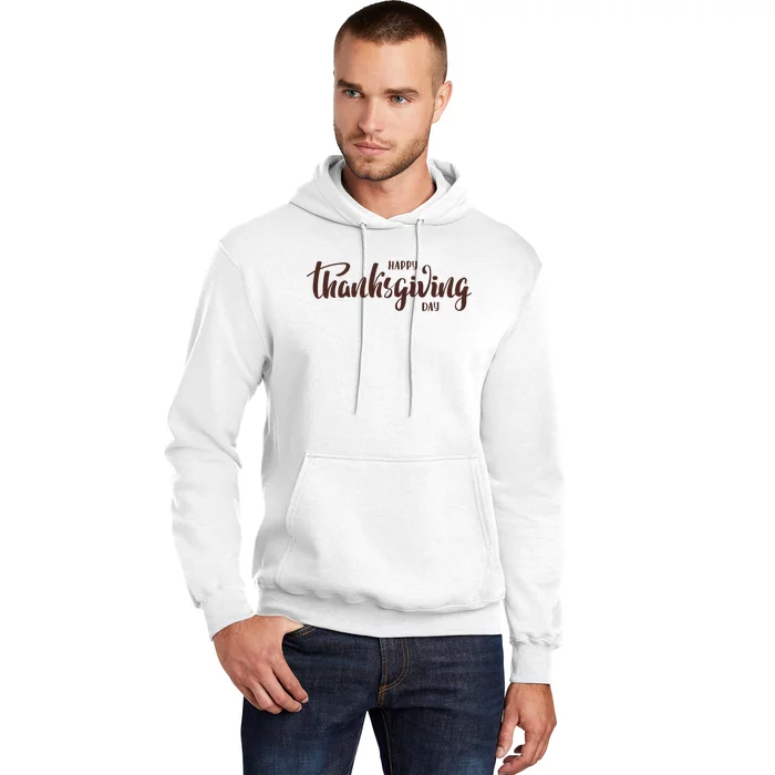 Happy Thanksgiving Day Holiday Hoodie