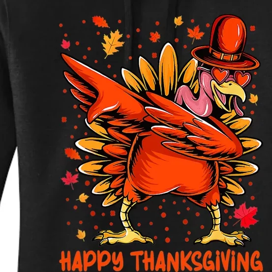 Happy Turkey Day Shirt Cute Little Pilgrim Gift Thanksgiving Women's Pullover Hoodie