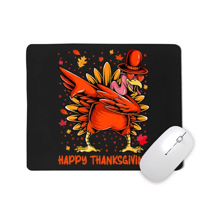 Happy Turkey Day Shirt Cute Little Pilgrim Gift Thanksgiving Mousepad