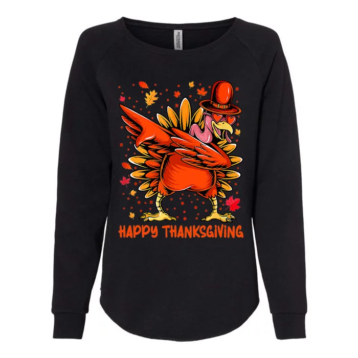 Happy Turkey Day Shirt Cute Little Pilgrim Gift Thanksgiving Womens California Wash Sweatshirt